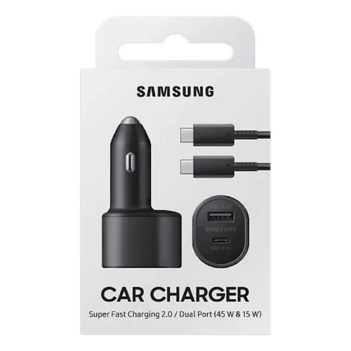 CARGADOR RAPIDO SAMSUNG PARA AUTO 45W