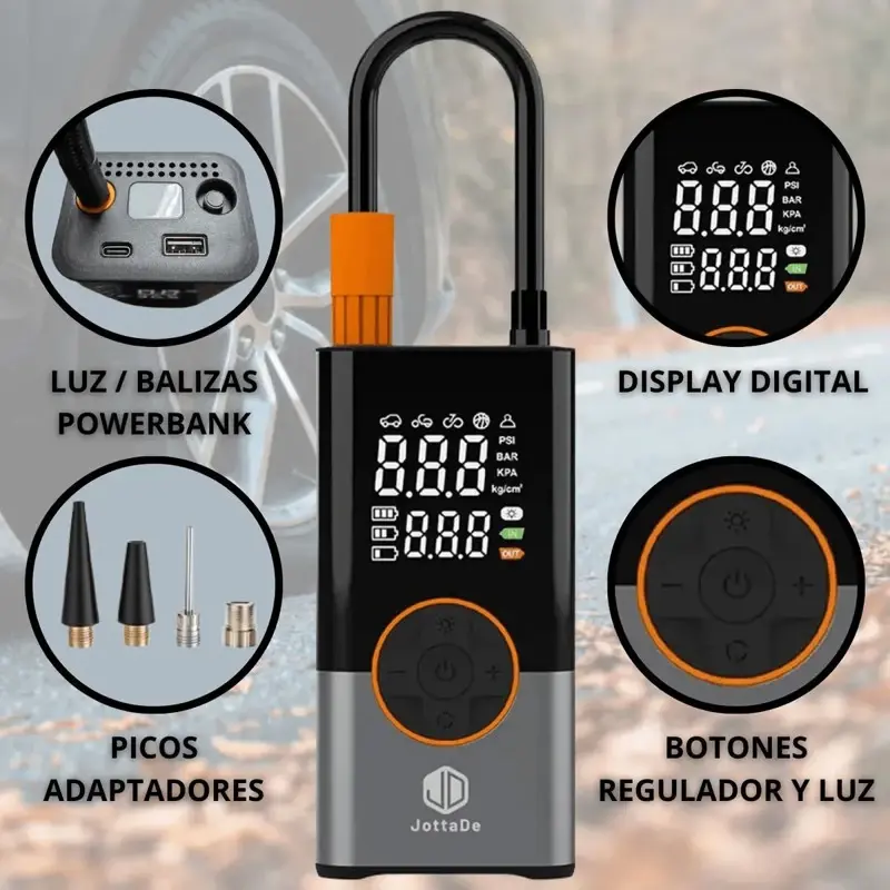 COMPRESOR PORTATIL JD AIR MASTER